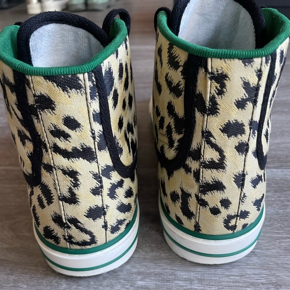 🐆 Mens Gucci Leopard Fashion Sneakers / Red Bottoms - Picture 4 of 8